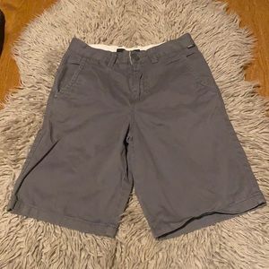 Vans grey shorts New condition size 26/12